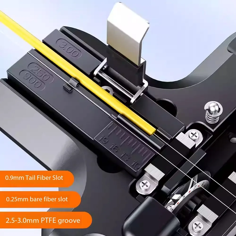 SAIVXIAN NEW M9 원스텝 완전 자동 고정밀 광섬유 절단기 광섬유 융착기 절단 칼