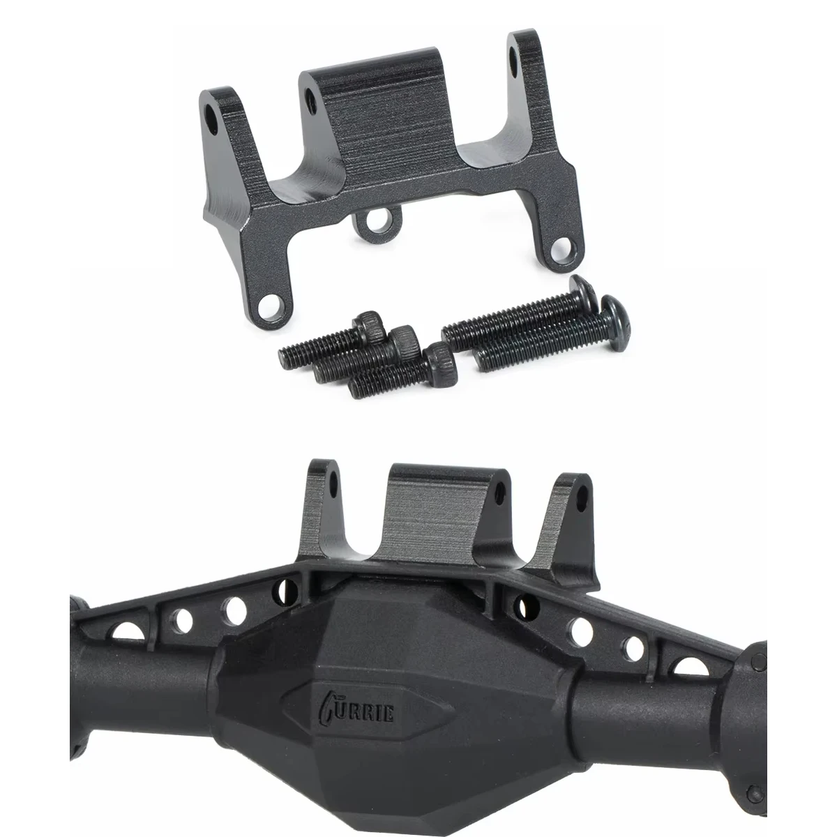 CNC Aluminum Upper Rear Link Riser Mount for 1/18 RC Crawler Axial UTB18 Capra Improved Climbing Performance Upgrade Parts