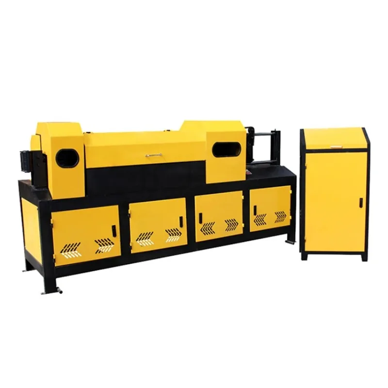 

Best Price Building Site Automatic Steel Bar Straightener Cutter High Efficiency Straightening Machine for Channel Steel Russia