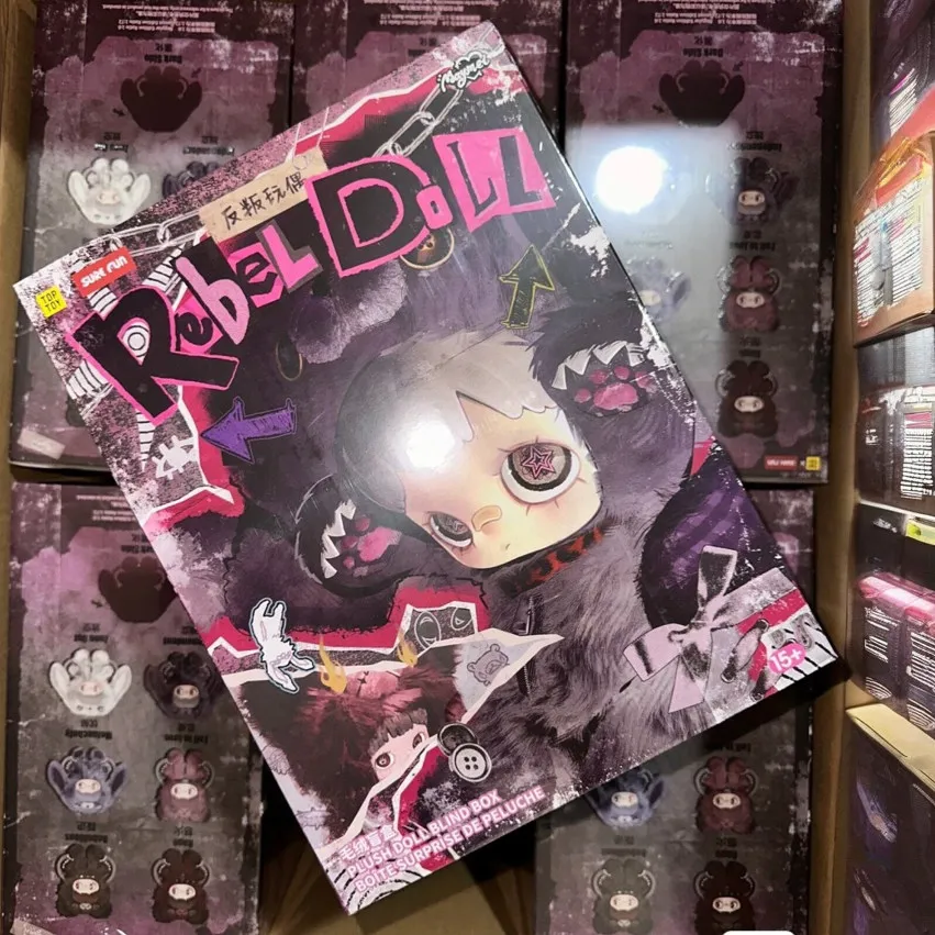 

Genuine Maymei Rebel Doll 400% Big Doll Series Trendy Blind Box Cute Fluffy Plush Pendant Decorations Mysterious Surprise Gifts