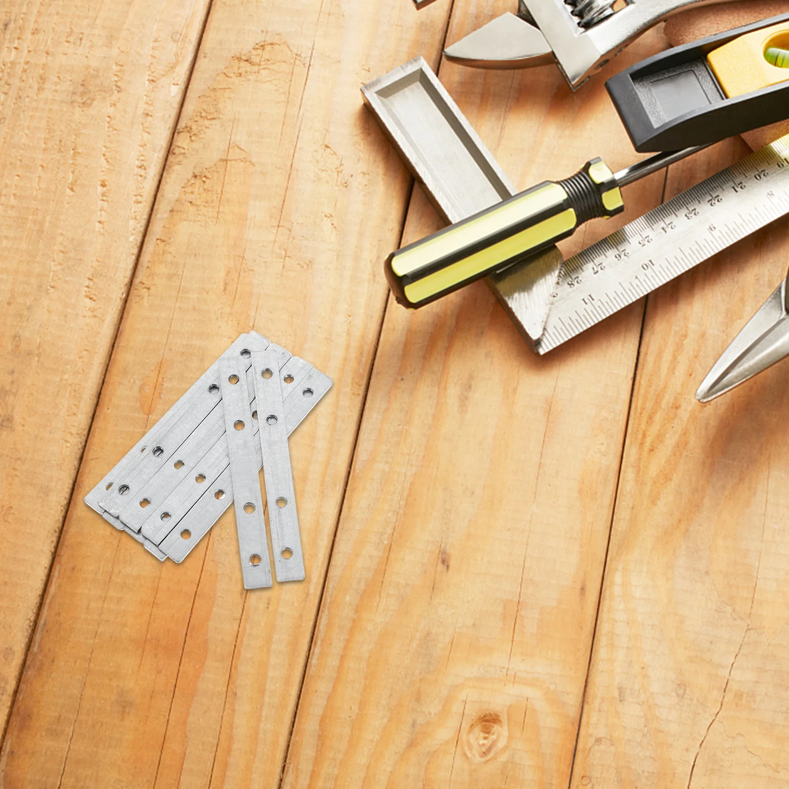 

10Pcs Metal Profile Connector for Linear Light Fixtures Durable Office Lighting Precision Silver Tilt Window Balance Pivot