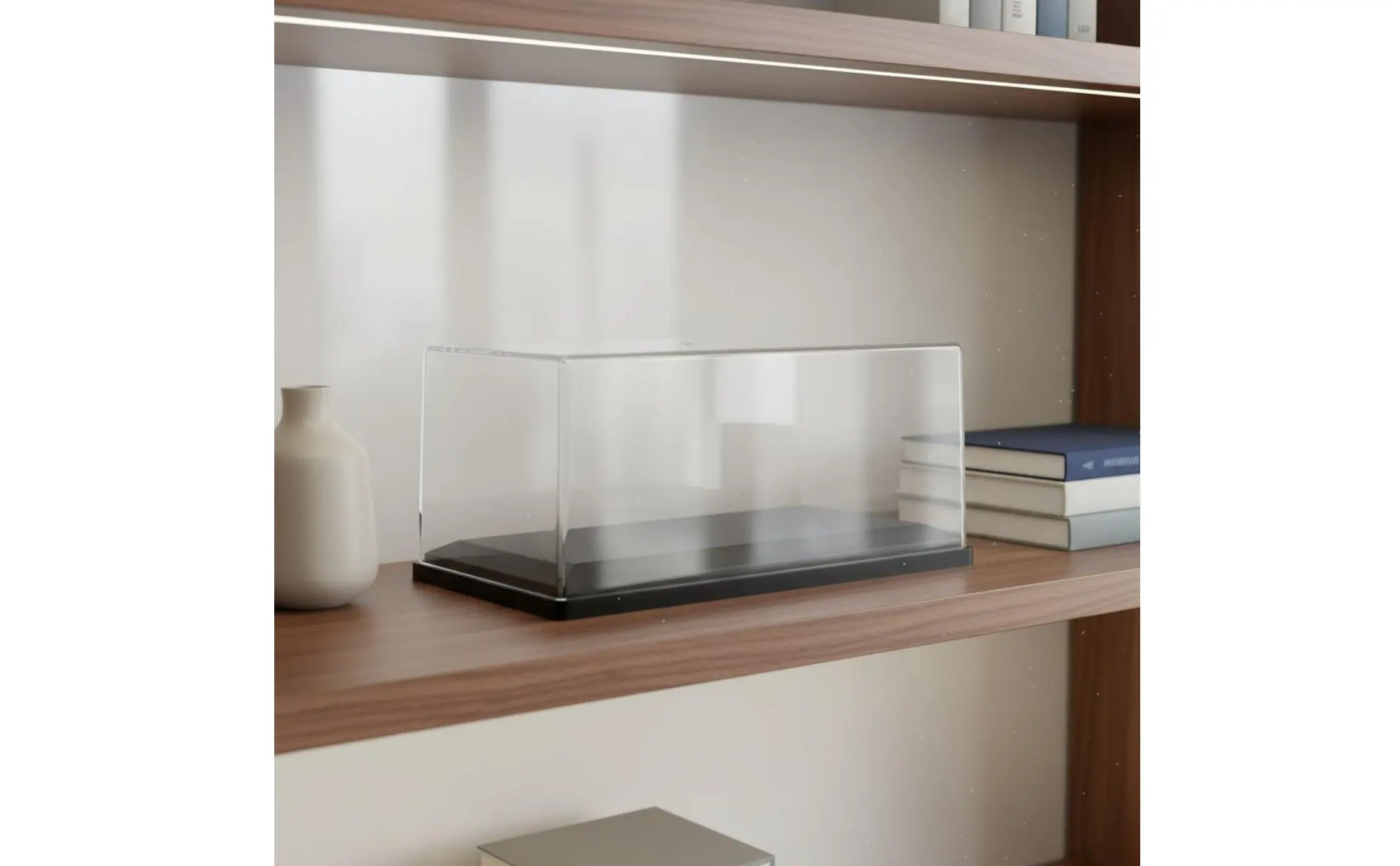 Transparent Display Cover with Base High Clarity Acrylic Model Display Case Stackable Showcase Box Dustproof Transparent Display Cover with Base High Clarity Acrylic Model Display Case Stackable Showcase Box Dustproof