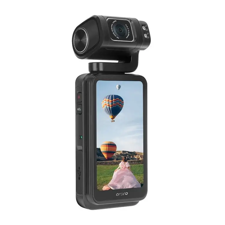 YYHC-Wholesale  3.5-Inch Large Screen Mini Camera 5K Video Recording Pocket Sport Action Camera