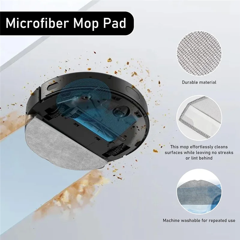 

N09R-Accessory Set For Tapo RV30 Max Plus, RV30 Max, RV20 Max Plus, RV20 Max Vacuum Cleaner Replacement Parts