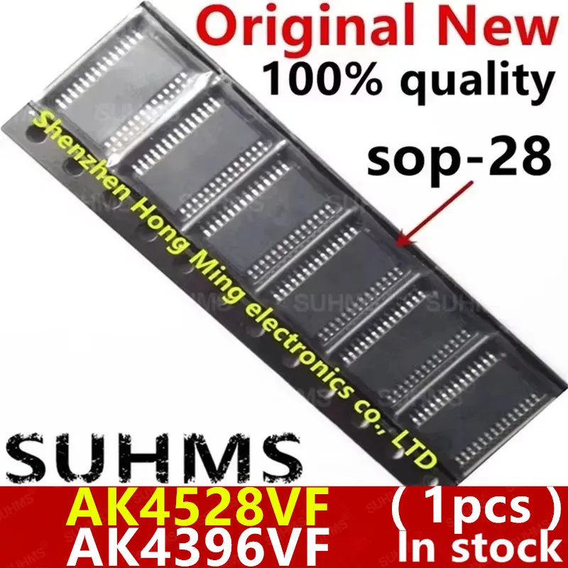 (1piece)100% New AK4528VF AK4396VF AK4528VF-E2 AK4396VF-E2 sop-28 Chipset