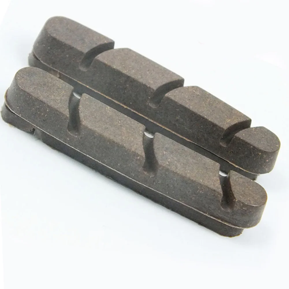 Functional Hot Sale Brand New Bicycle Brake Pads Rim Wheel Frame Carbon Fiber Road Bike Rubber 2 Pieces 54.5mm