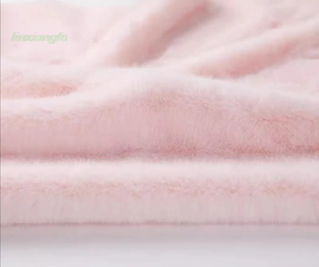 High end imitation mink fur, mink rabbit fur fabric, artificial plush fabric, clothing imitation fur coat counter fabric