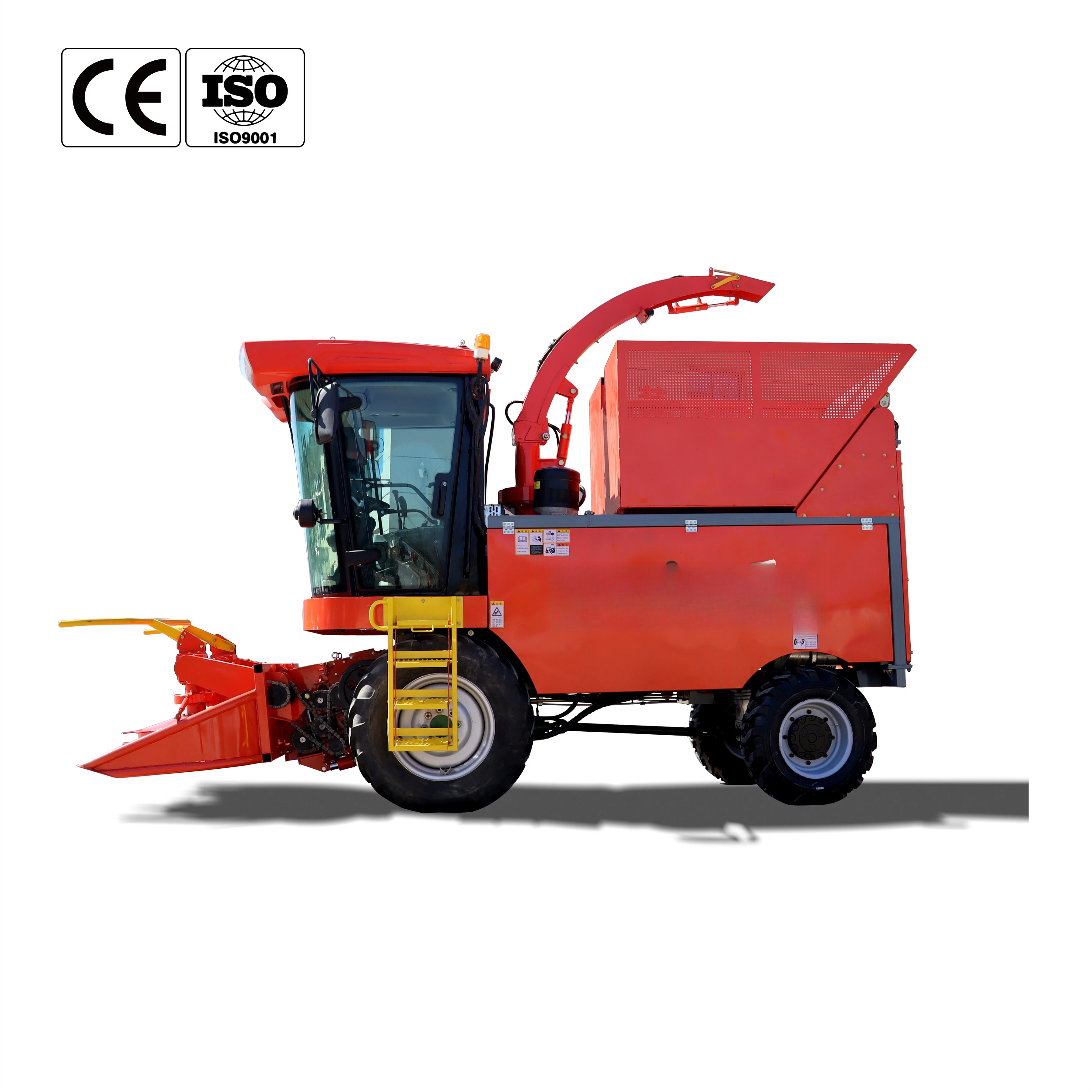 Factory Direct 2100mm 220HP Engine Silage Machine Forage Harvester Straws for Export