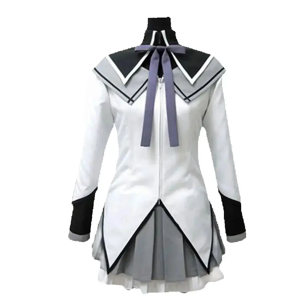 

Unisex Anime Cos Akemi Homura Cosplay Costume Dress Uniform Custom Size