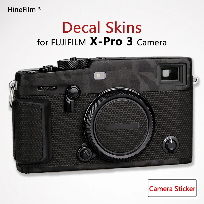 

Hinefilm Skin for Fuji XPro3 Camera Sticker X PRO3 Protective Skin For FujiFilm X-PRO3 Camera Sticker X-PRO 3 Wrap Cover Film