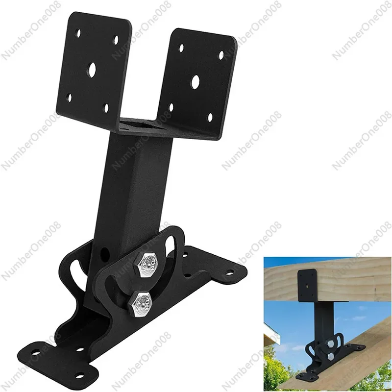 

Heavy Duty Roof Mounting Bracket Adjustable Saddle Pergola Support Terrace Riser