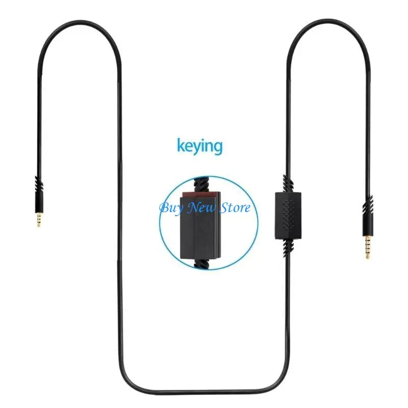 20CE كابل صوتية صوتية احترافية لـ A10 و A40 و A30 سماعات الرأس Crystal Clear Clear Close Sound 3.5Aux Line #3