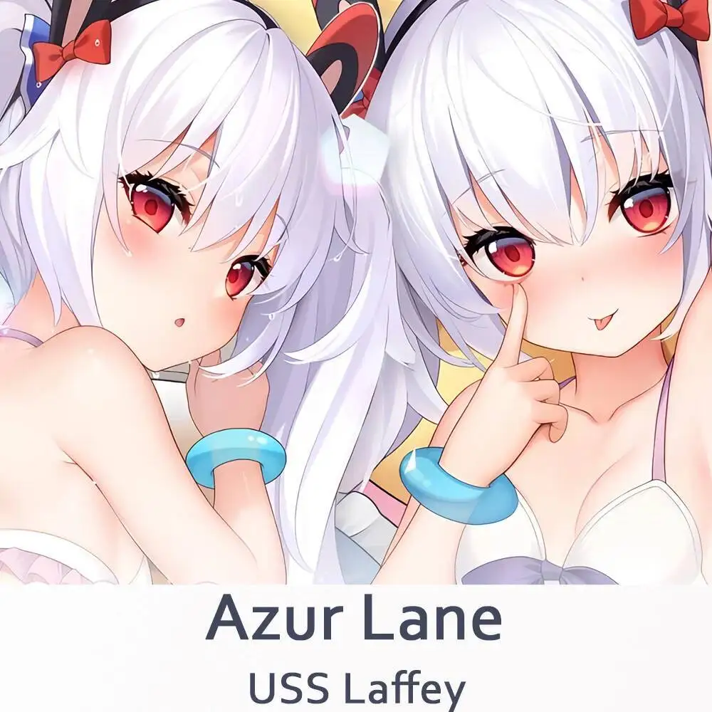 Dakimakura Azur Lane Laffey Case Hing Body Pillow Cushion Cover Otaku Fullbody Pillowcase