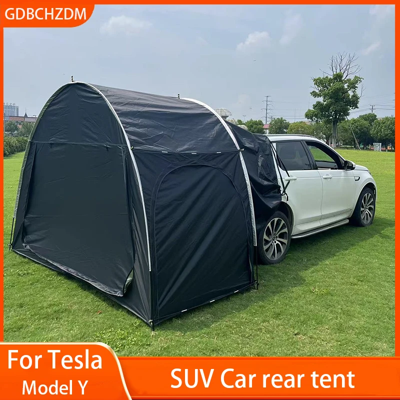 

Camping Car Rear Tent Outdoor Car Trunk Tent with Canopy Car Trunk Extension Tent Sunshine-Proof Camping Equipment