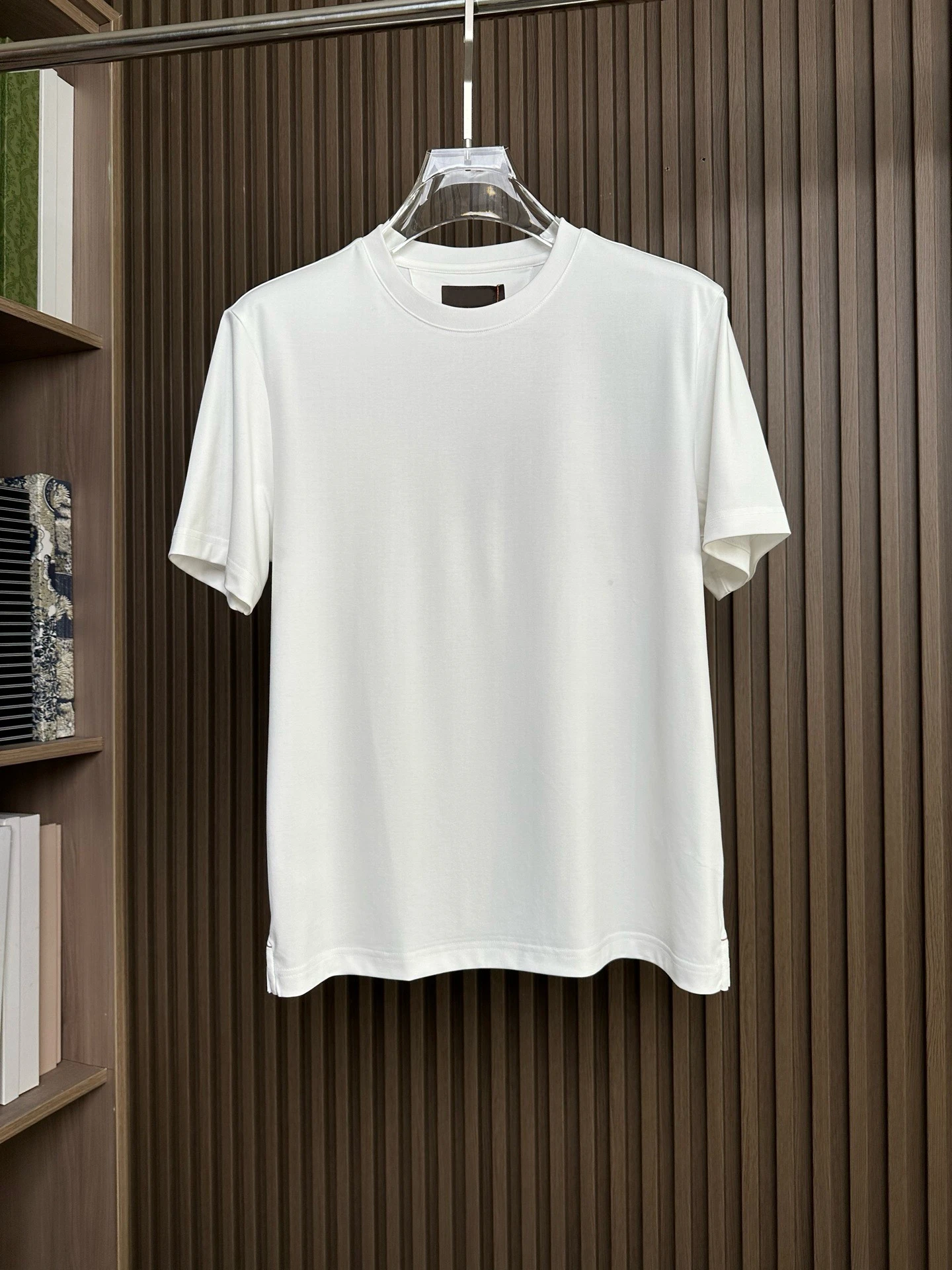 

Мужская повседневная хлопковая футболка с круглым вырезом и коротким рукавом, летняя, модная, в городском стиле, стандартного кроя.