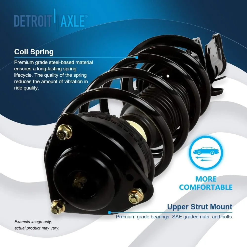 

Struts Shocks Kit for Town & Country 2 Front Struts 2 Sway Bars 2 Rear Shock Absorbers Complete Assembly Replacement