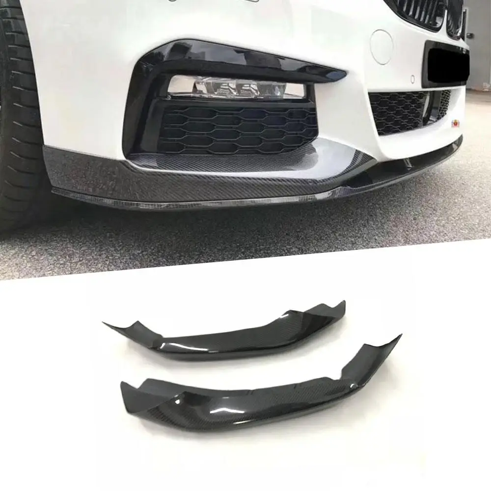 

Для переднего бампера серии 5, фартуки для BMW G30 G31 M Sport 2017 2018 2019, лепестки из углеродного волокна