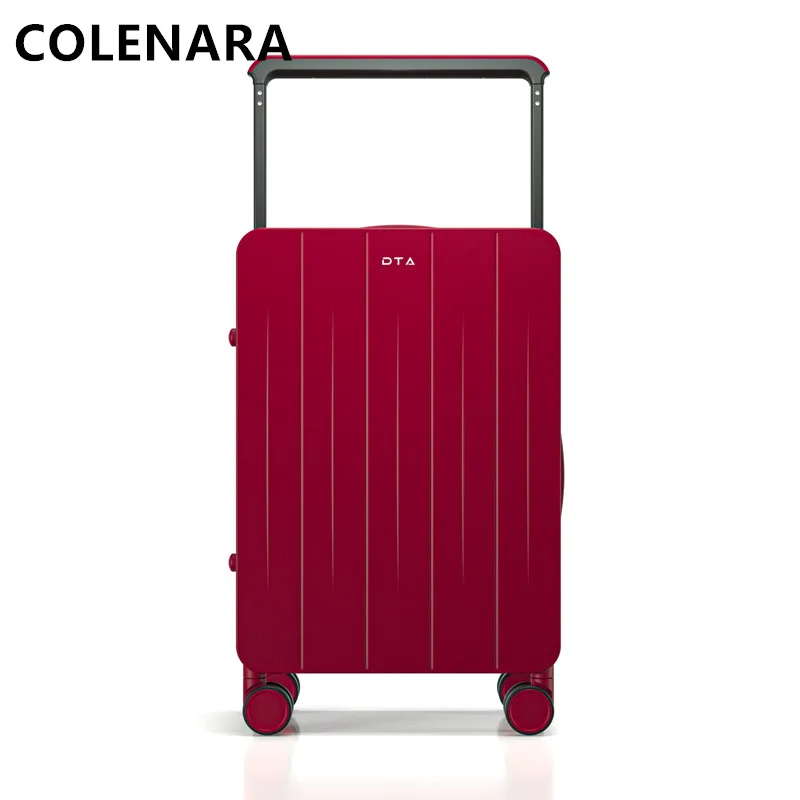 Imagem -05 - Colenara-bagagem para Senhoras Caixa de Embarque Grande Capacidade Trolley Case Roda Universal Rolling Suitcase Senhoras 20 22 24 26 de Alta Qualidade