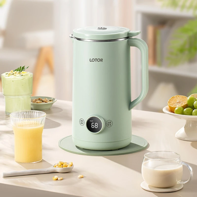 Máquina para romper paredes, máquina de leche de soja para el hogar, totalmente automática, de bajo ruido, pequeña, mini máquina de pasta de arroz para 2 personas