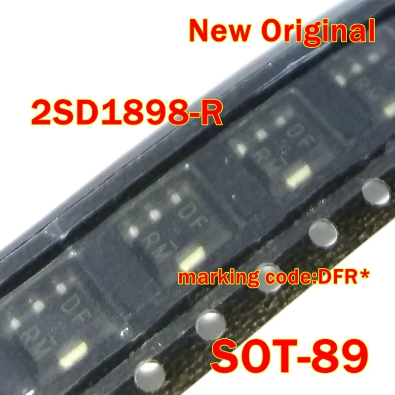 

1Pcs to 100Pcs 2Sd1898T100R 2Sd1898-R Sot-89 New Original Marking Code: Dfr* Npn Silicon Power Transistors