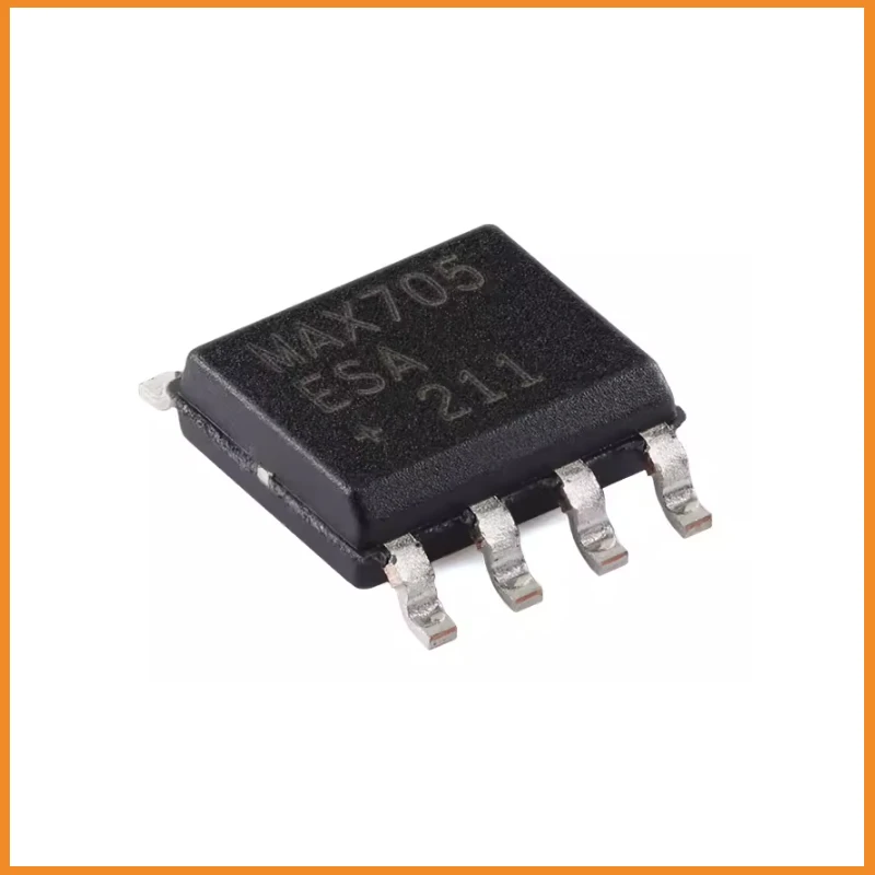 10Pcs/Lot  New Original  MAX705ESA+T  MAX706ESA+T  MAX708SESA+T MAX705ESA Supervisor Push-Pull, Totem Pole 1 Channel 8-SOIC