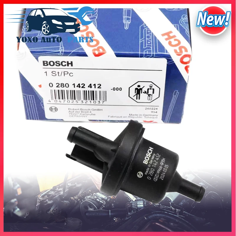 0280142412 para Mazda 5, para FORD FOCUS C-MAX 1.8 2.0, para Volvo V50 C30, Válvula de Ventilación del Tanque de Combustible, Accesorios de Repuesto