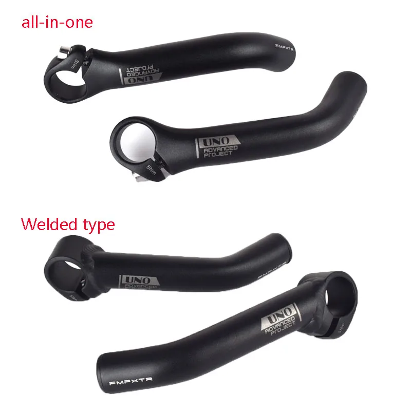 1Pair Bicycle Horn Handlebars Aluminum Alloy Bike Grip Bar End Handle Riding  Rest Handle Fatigue Relief Cycling Equipment