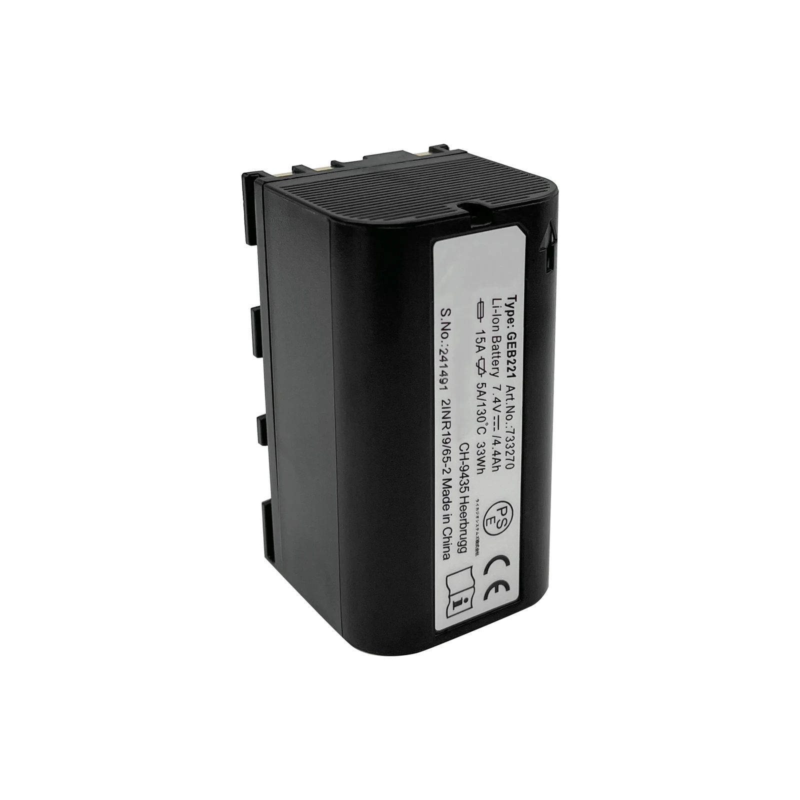 Mới GEB221 Pin Tương Thích Cho Leica TS02 TS06 TS09 TPS1200 Tổng Đài Điện Áp Đầu Ra 7.4V Dung Lượng 4400MAh