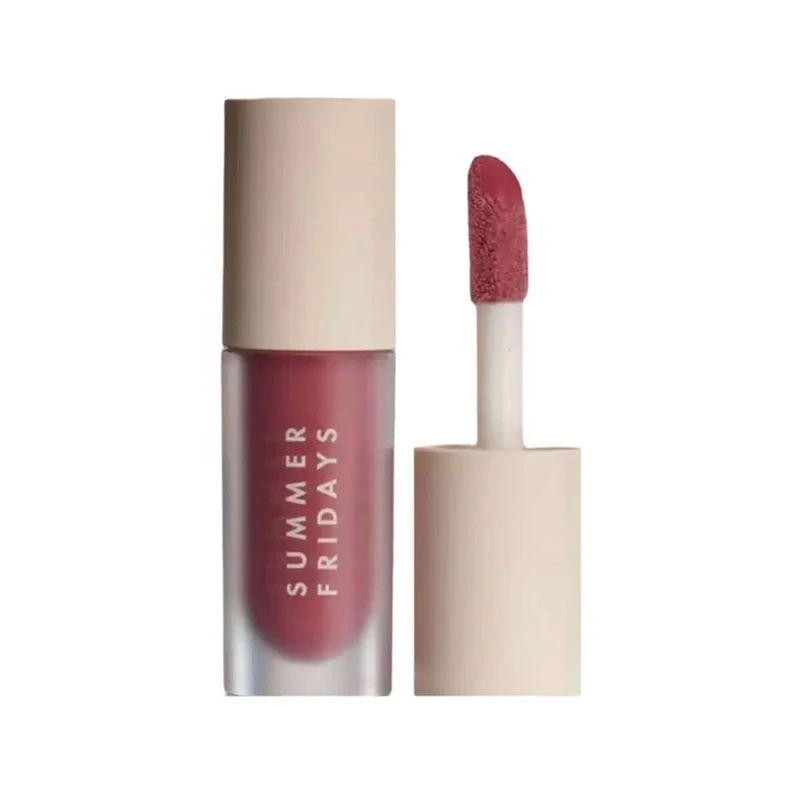 Summer Fridays Lip Balm Moisturizing Mirror Lip Gloss Lip Vanilla Pink Sugar Coffee Cake Smell Lipstick Transparent Makeup Oil view 6