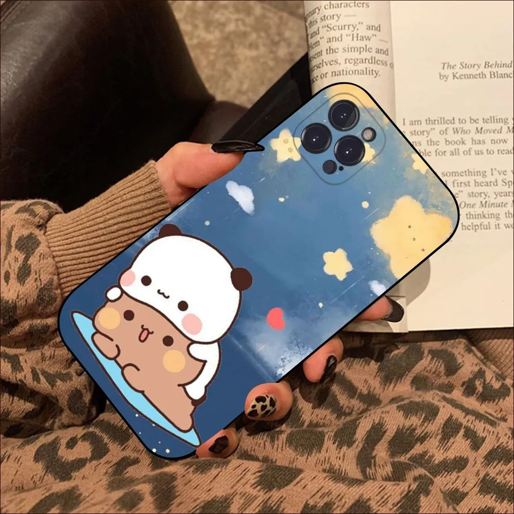 Cute BuBu DuDu Phone Case For iPhone 15 14 11 12 13 Mini Pro XS Max Cover 6 7 8 Plus X XR SE 2020 Funda Shell