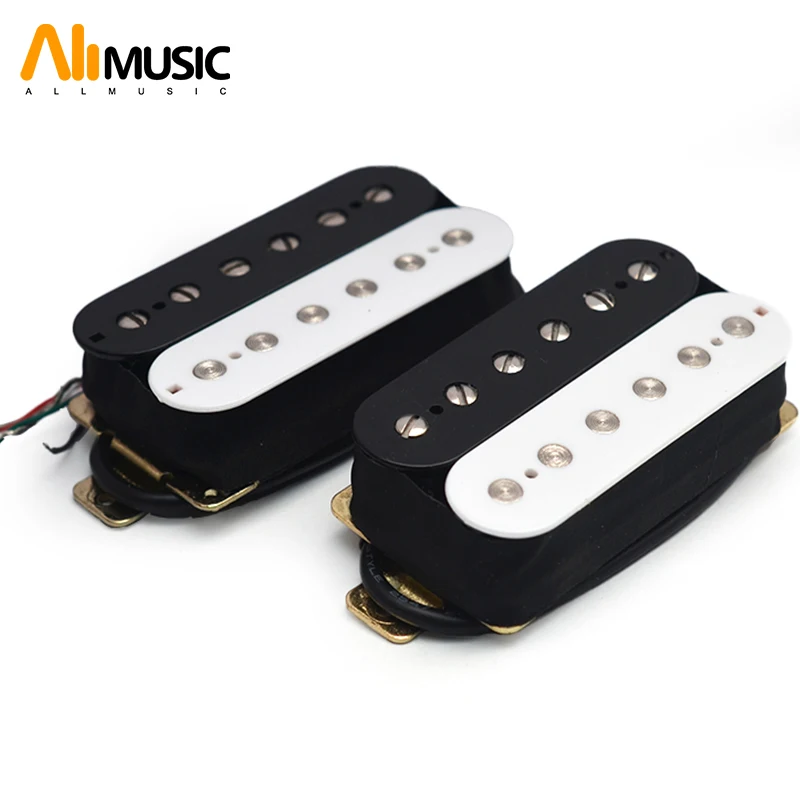 Humbucker Electric Guitar Pickup Coil Spliting Pickup Humbucker Dual Coill Pickup 4 Conduct Cable N-7.5K/B-15K Output