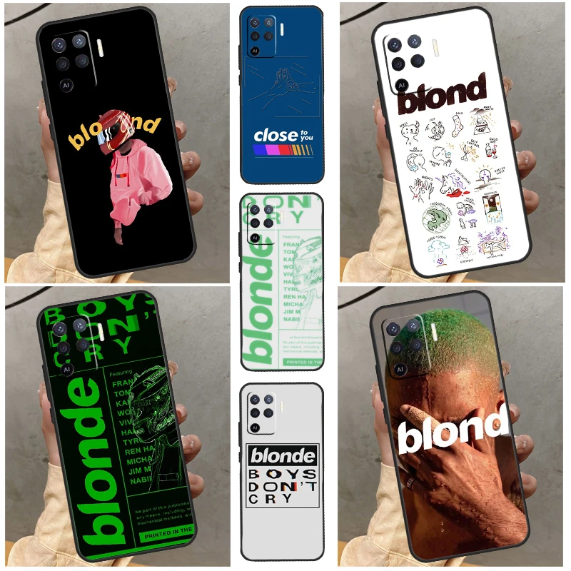 Blonde Blond Case For OPPO A74 A94 A54 A93 A5 A9 A31 A53 2020 A15 A16 A52 A72 A54S A17 A57 A77 Cover