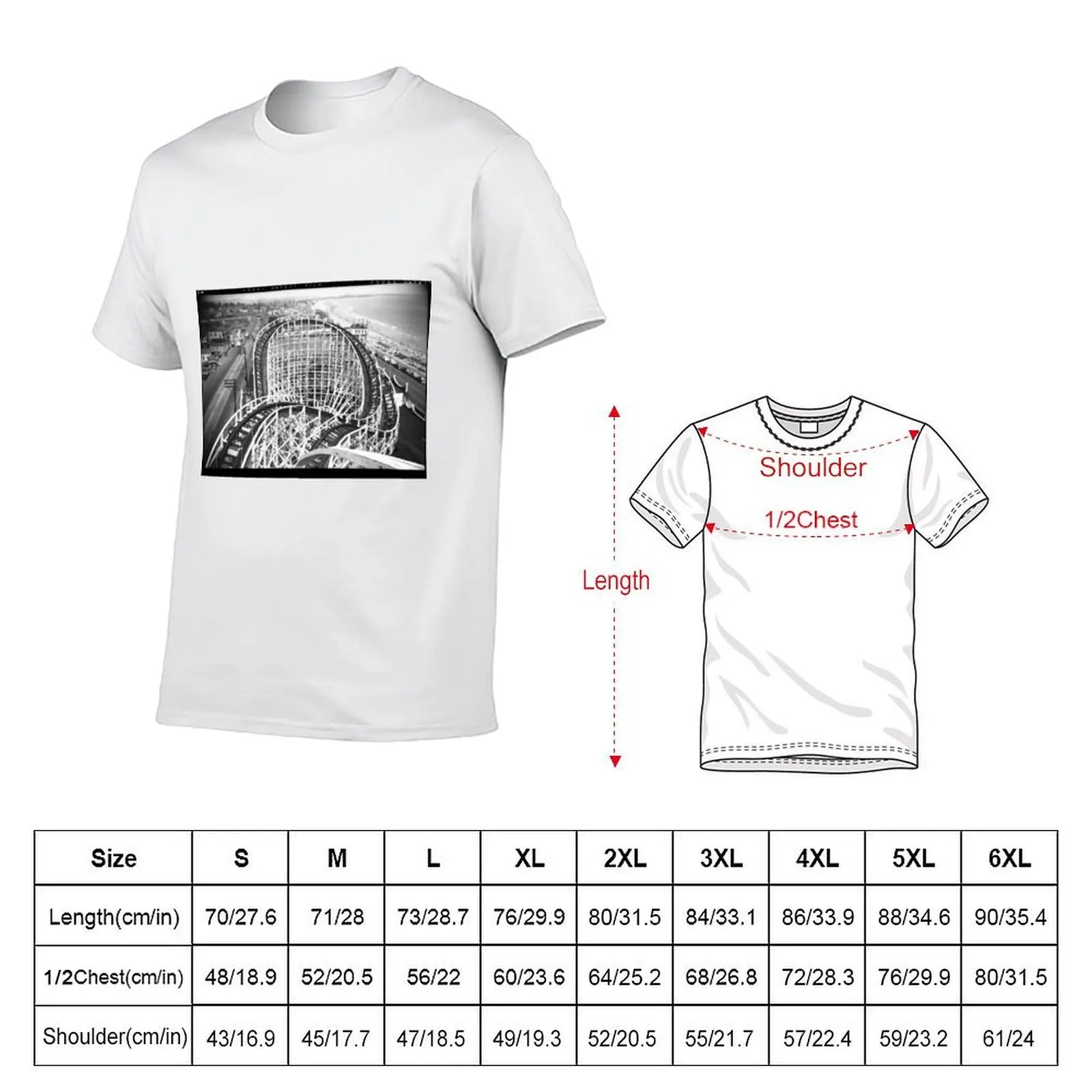 The Cyclone Revere Beach, MA T-Shirt black cotton t-shirt plain for man package man t shirt designer T-Shirt