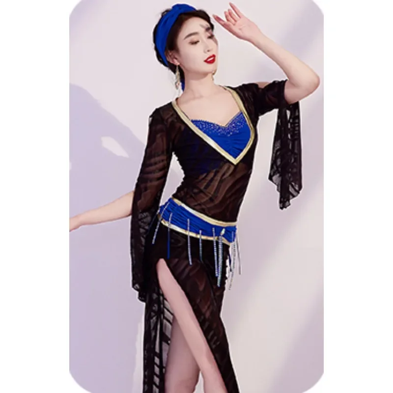 customized belly dance costumes jumpsuit baladi robe dance performance costumes exotic dancewear disfraces adultos bellydance