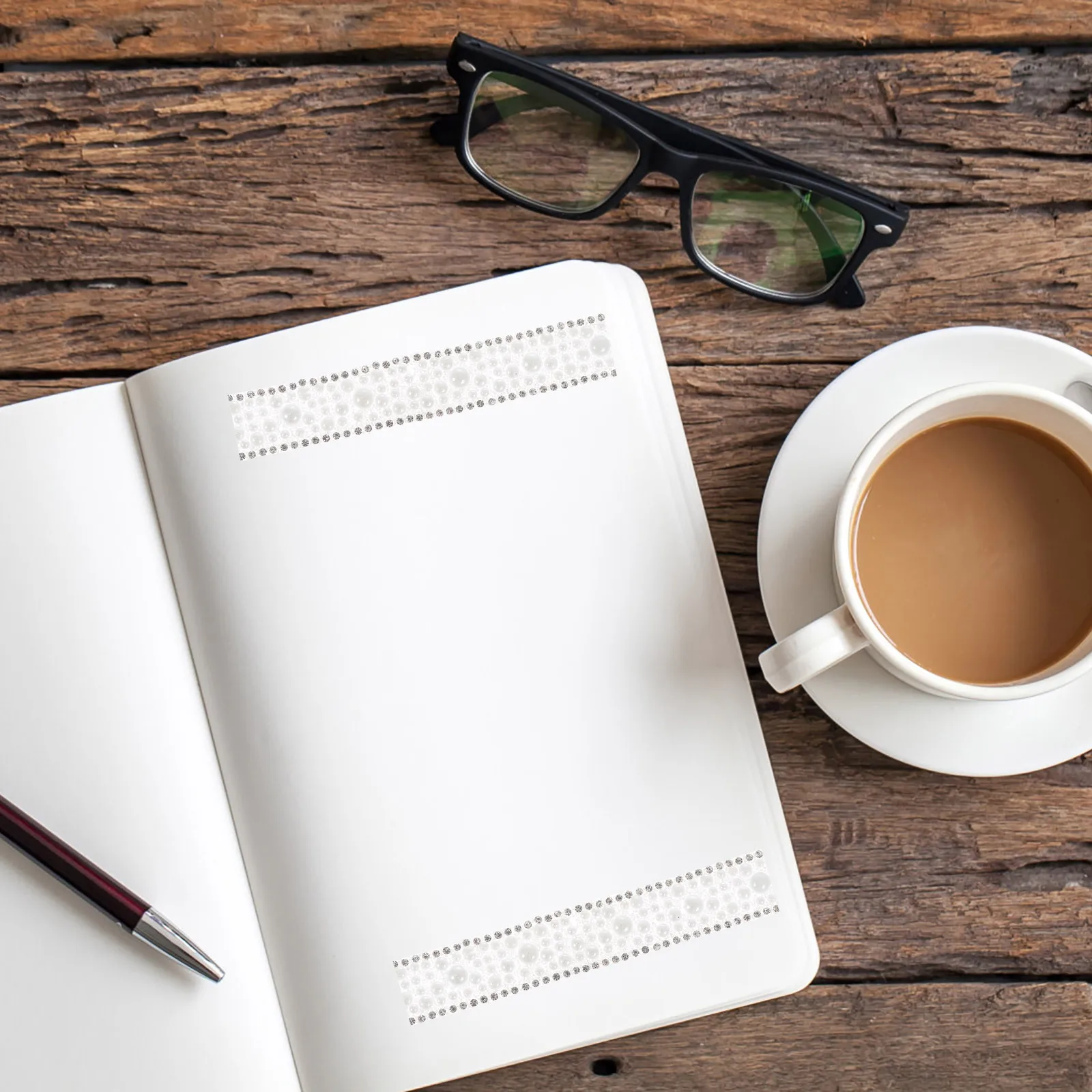 1 لفة الراتنج اللؤلؤ الشريط ذاتية اللصق DIY بها بنفسك اللؤلؤ حزام تألق الشريط للحرف اليدوية صنع الملابس والاكسسوارات #4