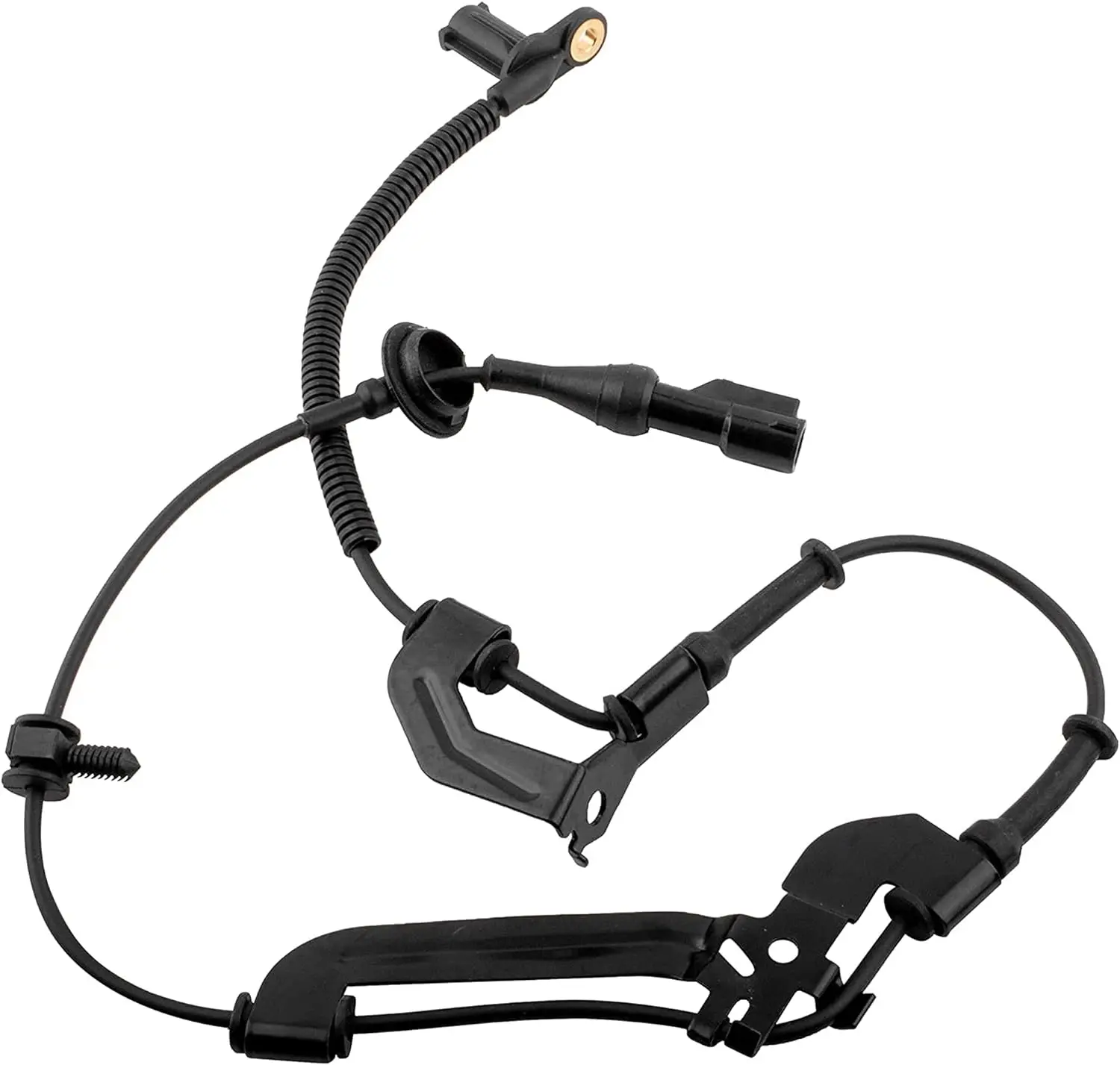 BOXI Front Right ABS Wheel Speed Sensor Fit for Ford Escape 2001 2002 2003 2004 2005 2006 2007 2008 / for Mercury Mariner 2005 2006 2007 2008 (Replaces YL8Z2C204AA YL8Z2C204AB SU7892 970-076)