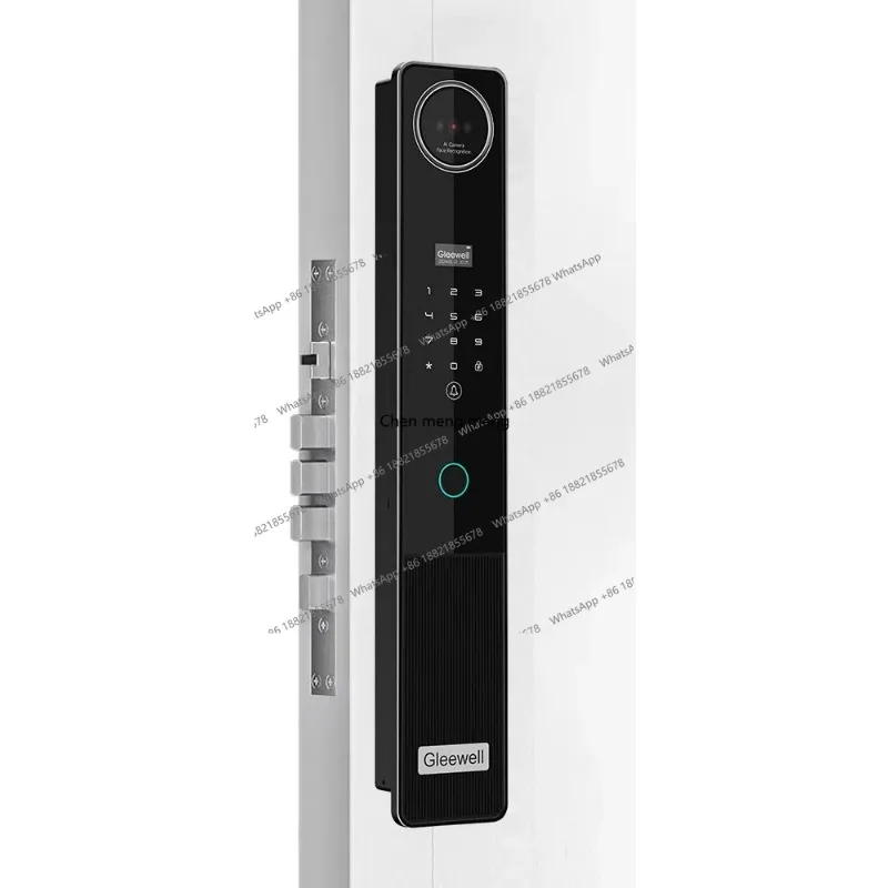 Easy Install Smart Lock With Alexa Palm Vein Recognition Tuya Wireless Unlock Face Recognition Feature Smart Lock