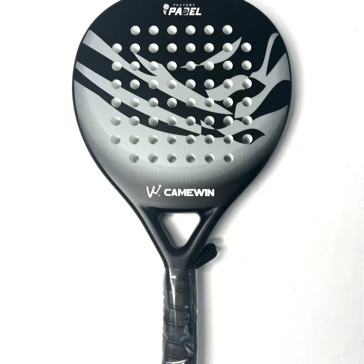 padel Tennis Racket Carbon Fiber Rough Surface High Balance with EVA SOFT Memory Padel Paddle Padel Tennis Racket