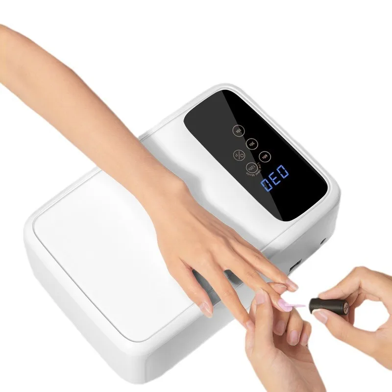 178W Quick-Drying UV LED Nail Lamp – Two-Handed Phototherapy Lamp with Large Space & Hand Pillow - view 2
