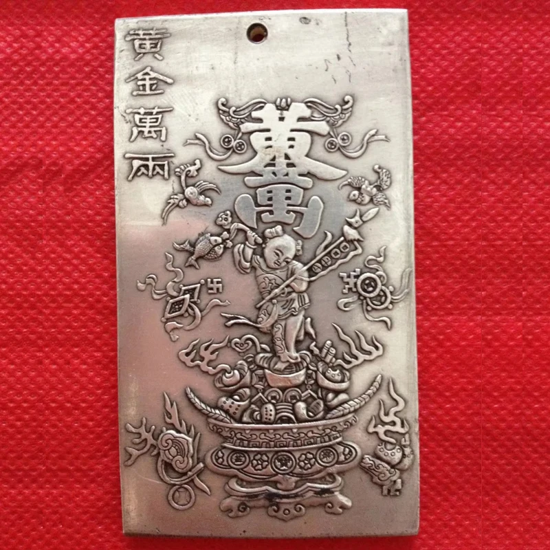 Exquisite Chinese Tibetan Silver 