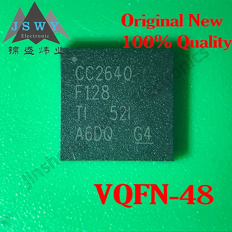 5~10PCS CC2640F128RGZR SMD VQFN-48 Wireless Microcontroller Transceiver IC 100% brand new original stock free shipping