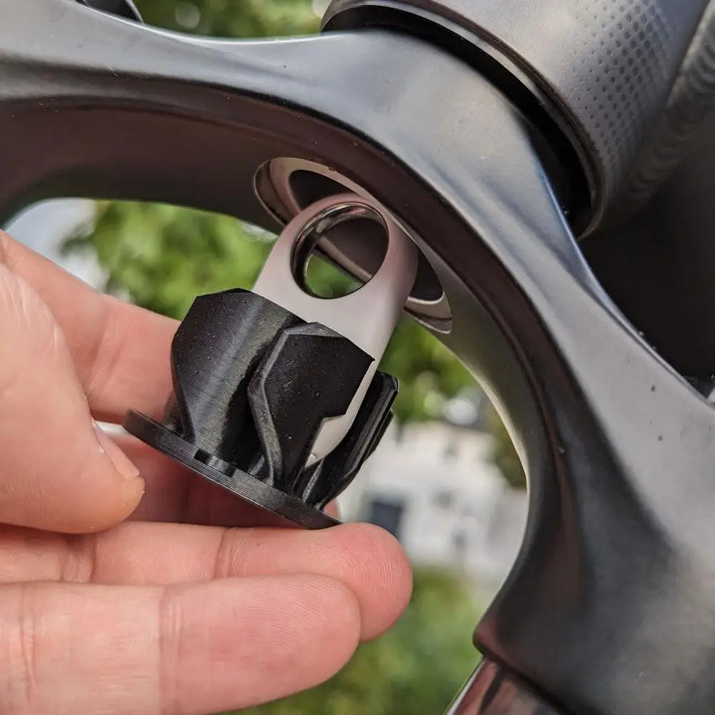 For Samsung Smarttag2 3D Printed Mount For Bicycle Front Mountain Bike Front Fork Tube Mounting Bracket Bicycle Holder ﻿ image 2