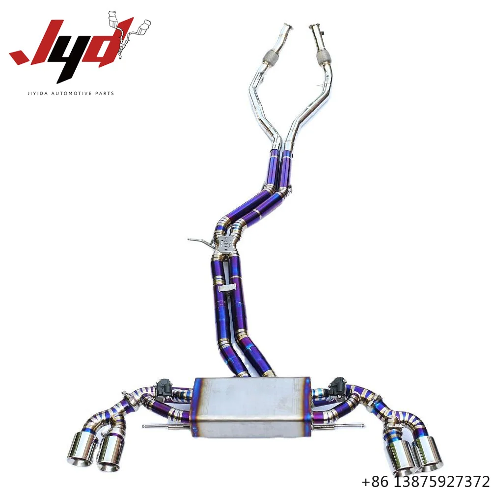 

Выхлопная система JYD из титанового сплава (Catback и передняя труба) для 958 958.2 E3 3.0T 3.6L 4.8T S Hybrid