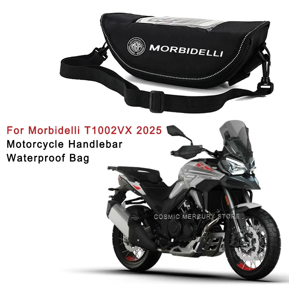 

Motorcycle Handlebar Travel Bag Motorcycle Waterproof And Dustproof Handlebar Storage Bag For Morbidelli T1002VX T 1002vx 2025