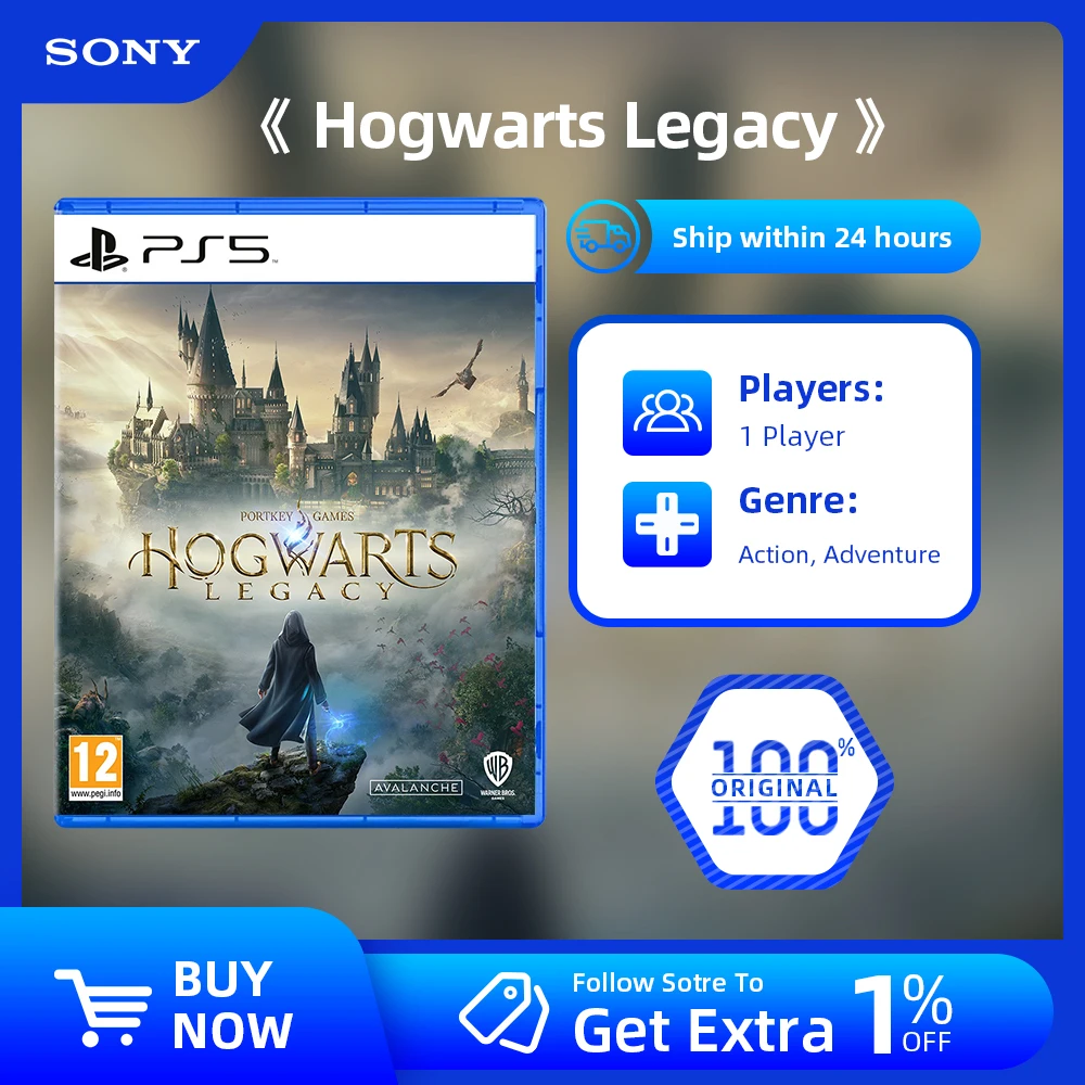 استكشاف تجربة اللعب المذهلة مع PlayStation 5 PS5 T: تقييم شامل لـ Hogwarts Legacy