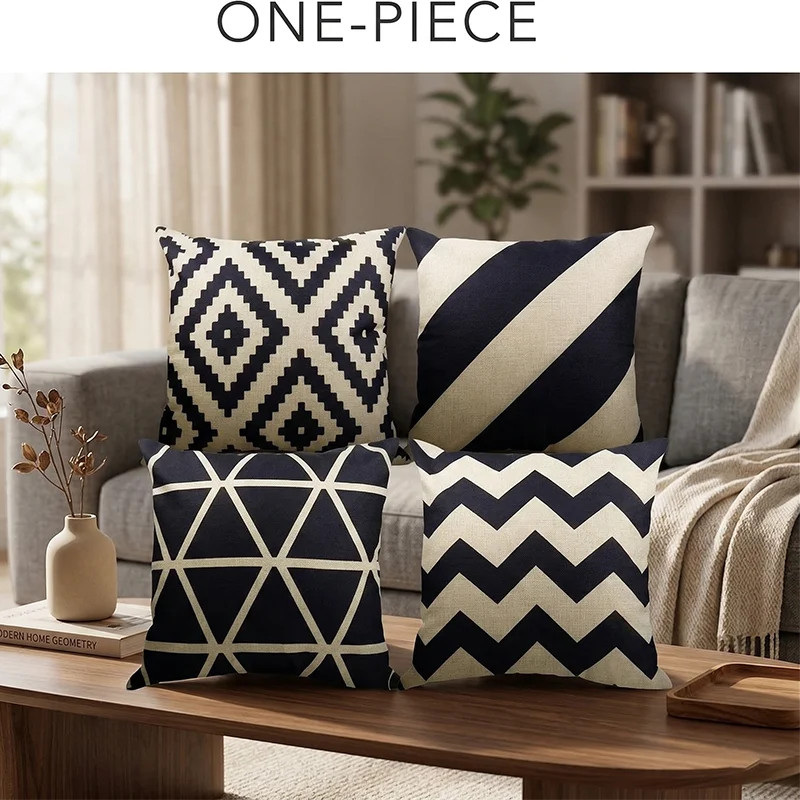 

2026 Initial Letter Cushion pillow covers decorative Cover Black Soft Peach Skin Monogram Throw Pillow Case for Sofa Decor Gift