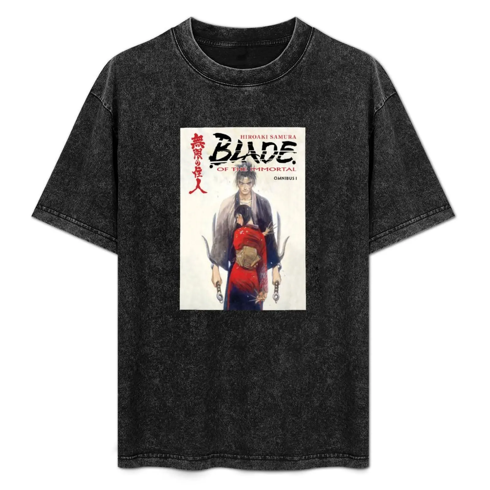 

Blade of the Immortal T-Shirt Minimalist Casual Short Sleeve Top