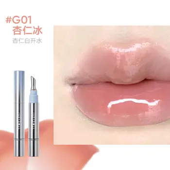 Judydoll Ice Diamond Essence Lip Tint Mirror Water Light Lip Gloss, hydratační rtěnka s efektem vyblednutí rtěnek a zvětšením objemu rtů. 6 nejlepší prodej judydoll rty - №6