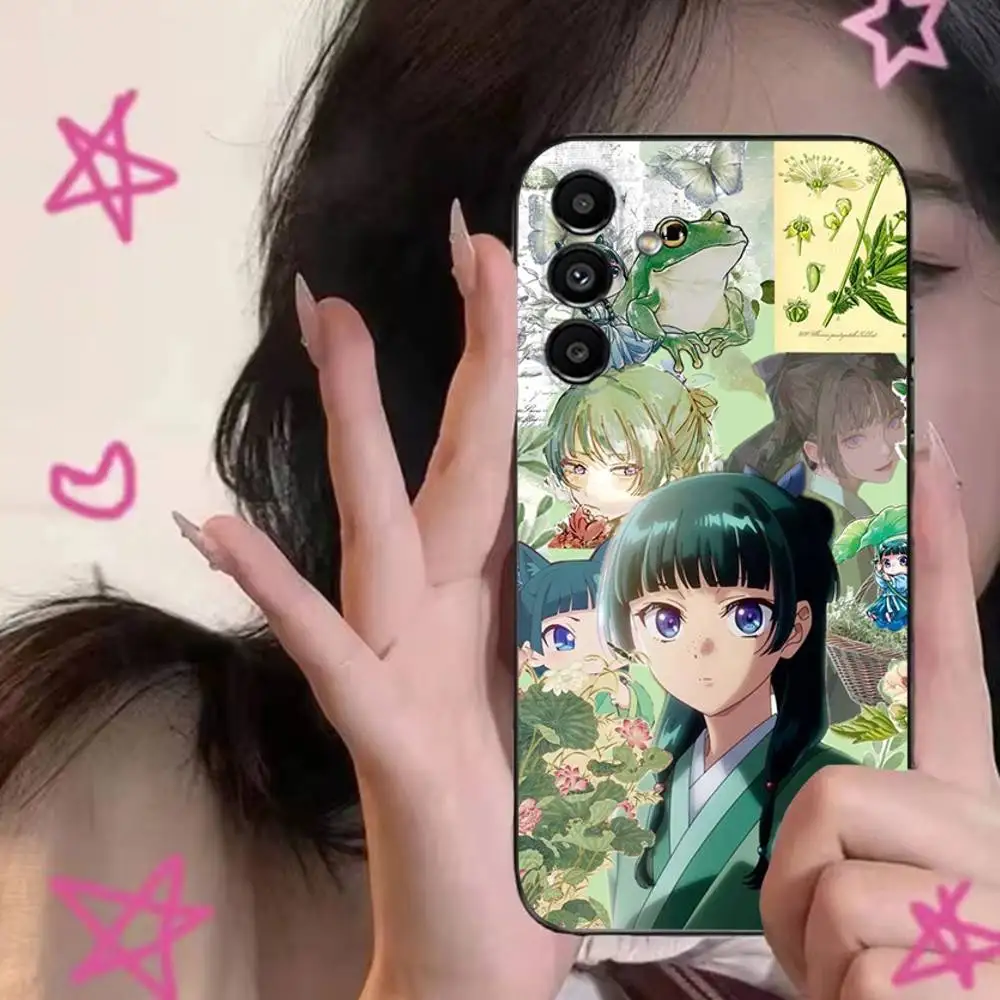 حافظة هاتف A- Apothecary D-Diarie-s لهاتف سامسونج S24,S21,S22,S23,S30,Ultra,S20,Plus,Fe,Lite,Note,10,9,5G غطاء ناعم أسود