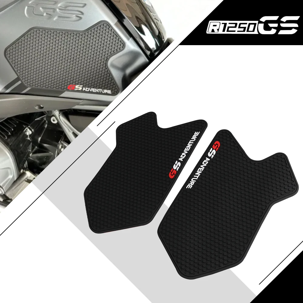 

2025 Motorcycle Sticker Tank Pad Decal Anti Slip Side Knee Protection Tankpad For BMW R1200GS ADV R1250GS Adventure 2013 - 2024